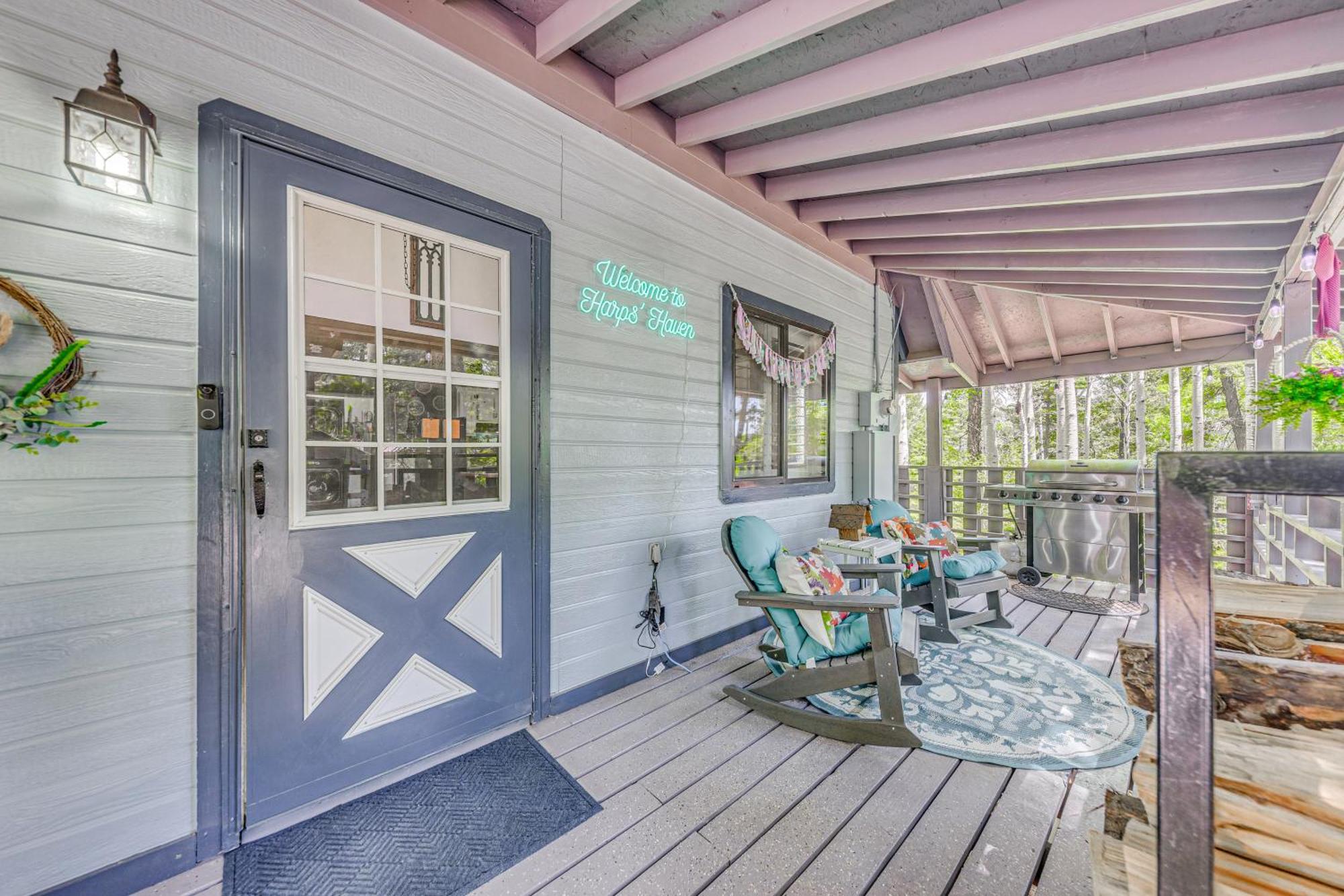 Quaint Cloudcroft Cabin With Stunning Forest Views! Eksteriør bilde